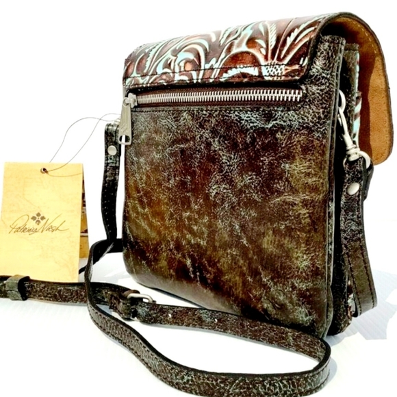 Patricia Nash Tooled Balluri Crossbody Bag - Picture 2 of 5
